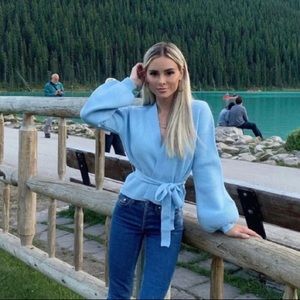 Majorelle Reena Sweater in Baby Blue